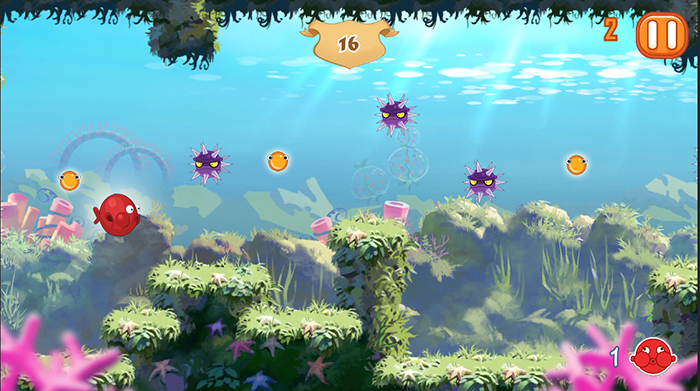 In-game screenshot of World 1.